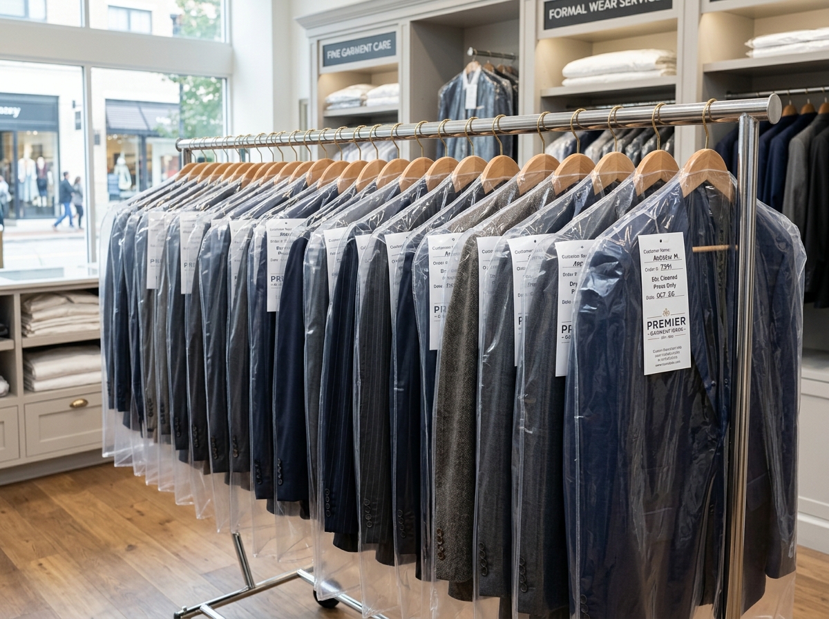 Dry cleaning service